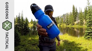 Super easy Sawyer water bottle filter