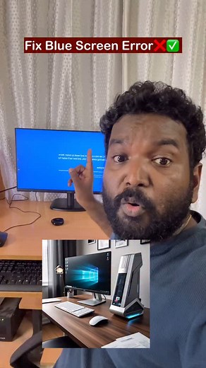 15K views · 4.6K reactions | Check This Out If blue screen Error Comes ✅ #reelsindia #windows11 #reelsit #tech #tamilstatus #windows10 #laptop #computer #pc #tamilvideo #ai #technology #bsod | RAM Solution - Tamil | Facebook
