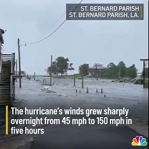 25K views · 137 reactions | #HurricaneIda blasted ashore along the #Louisiana coast Sunday, with the eye of one of the most powerful storms ever to hit the U.S. arriving near Grand Isle. The Category 4 storm made landfall on the same date #HurricaneKatrina ravaged Louisiana. https://www.nbcdfw.com/news/national-international/louisiana-braces-for-life-altering-hurricane-ida/2729212/ | NBC DFW | Facebook