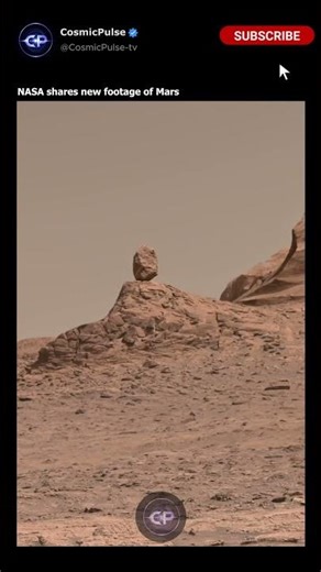 NASA Shares New Footage of Mars #shorts #mars