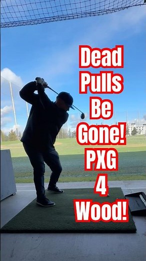 Grinding On The Downswing Path With The PXG 4 Wood!