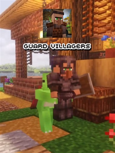 Guard Villagers กองพันครึกครื้น ท ทหารคึกคัก | Minecraft Java/Bedrock #ไมน์คราฟต์ #Minecraft #fypシ
