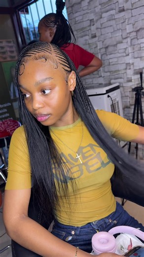 Stylish Cornrow Straight Back Hairstyles