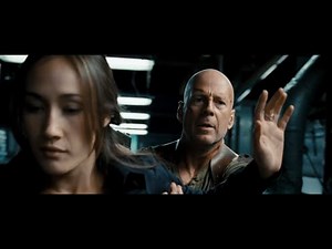 Live Free or Die Hard - John McClane vs. Mai fight scene (1080p)