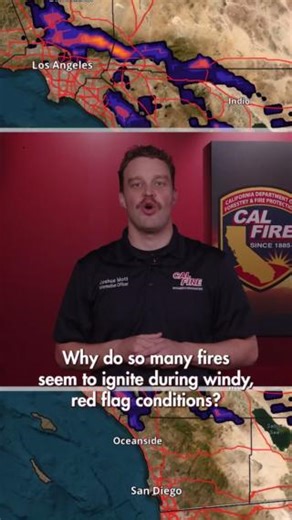 🔥 What is Fire Weather? What are Red Flag Warnings? 🌦️ The simple answer: Fire weather refers to conditions that ignite or help spread wildfires. Strong winds, low humidity, unstable atmospheric conditions, and thunderstorms fall under fire weather. 🚩 Red Flag Warnings are issued by NOAA: National Oceanic & Atmospheric Administration's National Weather Service (NWS) when humidity is very low, temperatures are elevated, and strong winds are present. This warning is intended to heighten public 