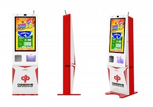 [Hot Item] Lottery Self-Service Vending Machine Free Standing Self Service Ticket Kiosk