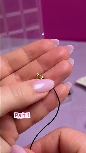 -TUTORIAL- Part 1: 4 sposoby na zakończenie biżuterii na sznurku! 🥰#manzuko #tutorial
