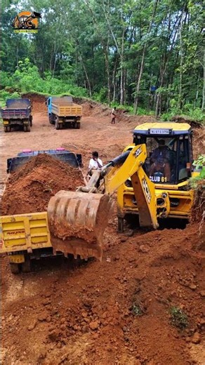 Perfect JCB Soil Loading in Action! 🚜💪 | BackhoeMaster