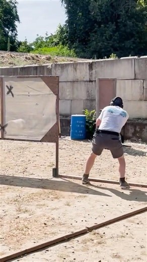 🏃 USPSA Match Stage — A Lot of Movement!