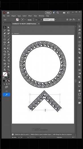 Adobe Illustrator- how to create Pattern effects like a pro #abhineshkumar