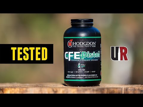 TESTED: Hodgdon's CFE Pistol Smokeless Powder
