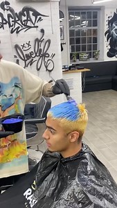 7.8K views · 103 reactions | Winter Blues 略⁠ Who's up for recreating this sick blue look from @samrascals_⁠ for winter? ‍♂️⁠ ⁠ Color created with Crazy Color  | Crazy Color PRO | Facebook