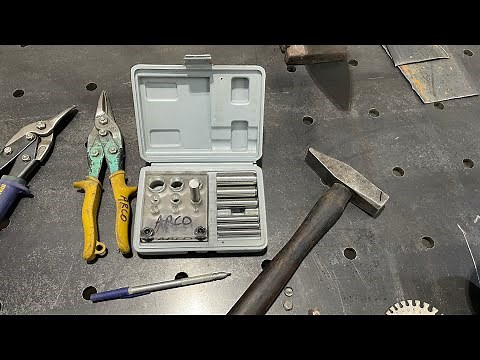 Harbor freight 9 pc. Punch & die set review