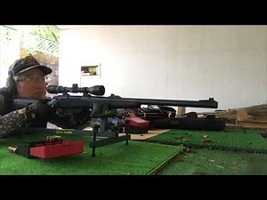 ブローニング A-ボルト ハーフライフル #12サボットスラグ弾(自作)