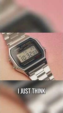 Why the Casio A158W Feels So Perfect