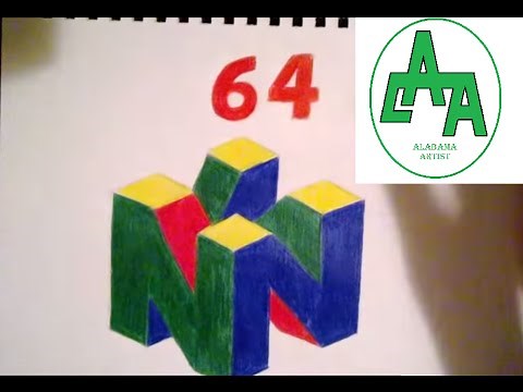 Drawing Nintendo 64 Logo
