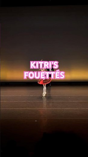 KITRI’S FOUETTÉS #ballerina#ballet#dancer#fouettes#donquixote#kitri#performance#grateful#newyork