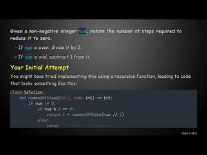 Understanding Recursion Errors in LeetCode: A Deep Dive into numberOfSteps