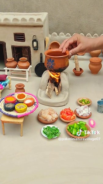 Miniature Karela Gosht Recipe with Chapati