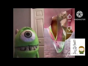 Mike Wazowski Jumpscare (Bugs Bunny and Karen McCormick) #mikewazowski358