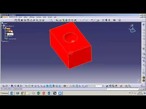 CATIA Atelier ASSEMBLY DESIGN PARTIE 3 Liaison Rotule outils Contrainte, Manipulation,caché affiché,