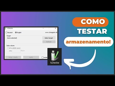 COMO TESTAR ARMAZENAMENTO DO SSD ou PENDRIVE - H2testw - Como baixar instalar e usar!