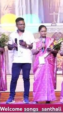 Welcome songs Santhali // Nawa Bishop Sonatan kisku// St Joseph dumka #ordination #dumka #welcome