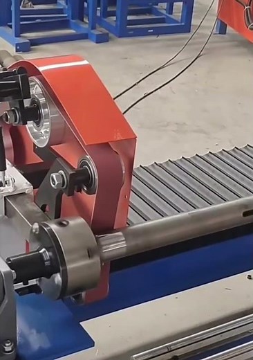 Centerless grinding and polishing process with automatic feeding!