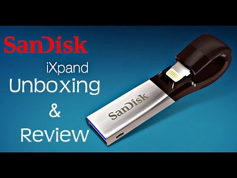 SanDisk - iXpand 64GB USB 3.0/Lightning Flash Drive Unboxing and Review