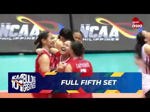FULL FIFTH SET (Quarterfinals) - Mapua Lady Cardinals vs San Beda Lady Red Spikers | NCAA Season 101