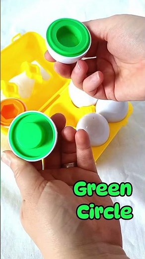Learn Colours And Shapes With Surprise Eggs! | Toddler Learning Video #forkids