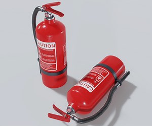 ArtStation - Fire Extinguisher 3D Model | Resources