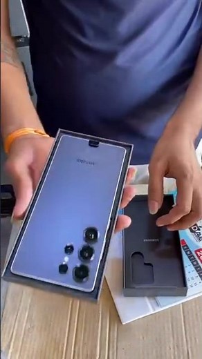 Unboxing Samsung galaxy S25 Ultra Black