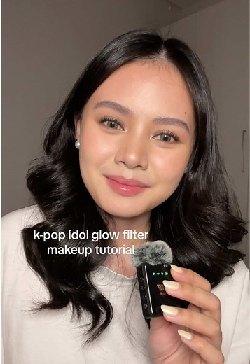 K-POP Idol Glow Filter Makeup Tutorial for Beginners