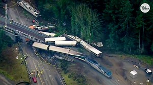 Amtrak survivor thought train 'was going to collapse on me'