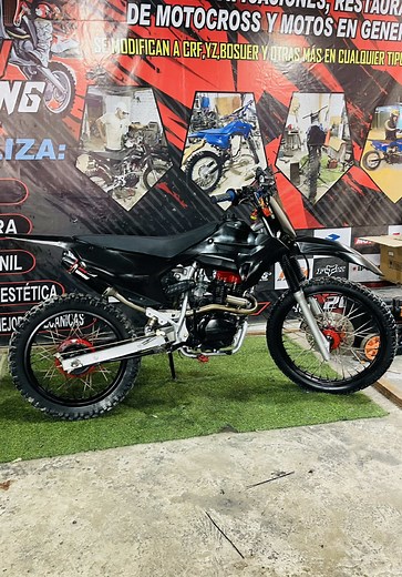 Antes de la magia: Ya lista — CRF modificaciones