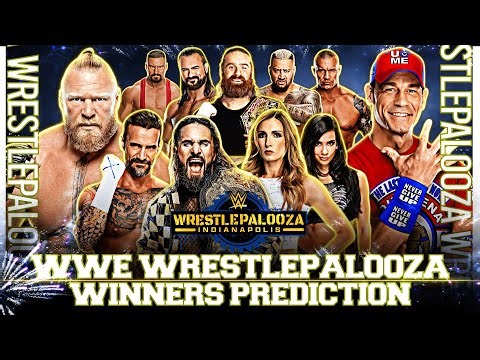 WWE Wrestlepalooza 2025 Winners Predictions