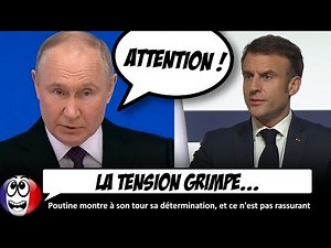 Poutine RÉPOND à Macron, et c'est BRUTAL.