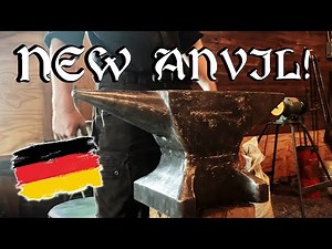 Mounting My New Anvil! The 100kg Peddinghaus! (220lb)