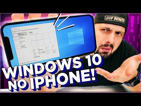 COMO INSTALAR WINDOWS 10 NO IPHONE!