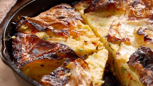 Cabbage Potato Pie - Taste Life