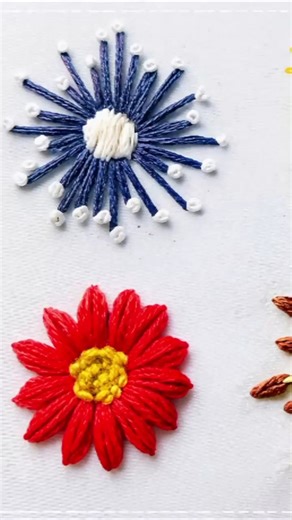 Most Amazing Flower Embroidery Design | Easy Hand Embroidery Tutorial