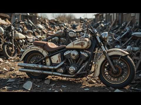 Rusty Restoration: Abandoned Classic Cream Indian Scout 1947 | Full ASMR Rebuild | MK RESTORATION