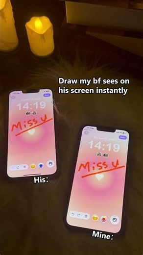 When I realise I can see how much my bf misses me on lockscreen without unlocking the phone...😱