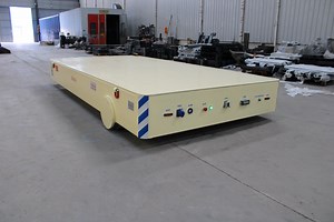 [Hot Item] Workshop Heavy Material Moving 20 Ton Electric Trackless Transfer Cart