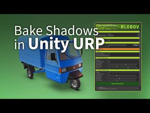 Blobov ShadowPlaneGenerator UnityURP