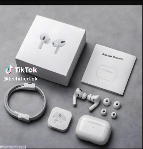 3.2k pkr only with delivery charges *Product Name*: Wireless Earbuds with Advanced Noise Cancellation -Airpods Pro 2 *Product Description*: Experience premium sound quality with our Wireless Earbuds designed for ultimate comfort and convenience. Featuring Advanced Noise Cancellation and a Long Battery Life, enjoy uninterrupted music wherever you go. The cutting-edge Smart Touch controls let you manage your calls and tracks effortlessly. Enjoy superior audio performance with powerful bass in a sl