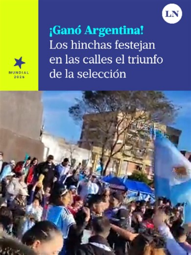 La clasificación de la selección argentina a los cuartos de final del Mundial 2026 desató una verdadera fiesta popular en todo el país. Tras el sufrido triunfo por 3-2 ante Egipto, miles de hinchas salieron a las calles para celebrar una nueva alegría albiceleste. En el centro de Buenos Aires, Rosario, Córdoba y otras grandes ciudades, las bocinas, los cantos y muchas locuras acompañaron una tarde cargada de emoción. #Mundial2026 #FIFAWorldCup