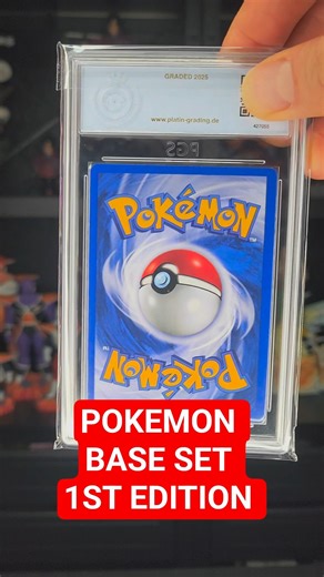 Pokemon Base Set First Edition Karte #cardgame #pokemon