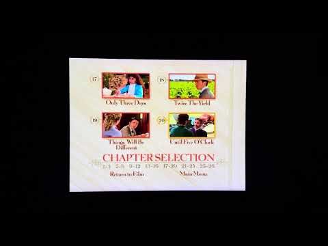 The miracle worker 2000 DVD menu walk-through